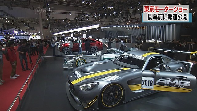 Tokyo Motor Show opens to media