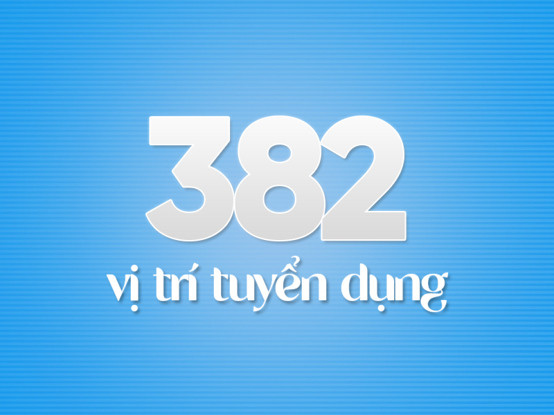 tuyển dụng tháng 05 năm 2023