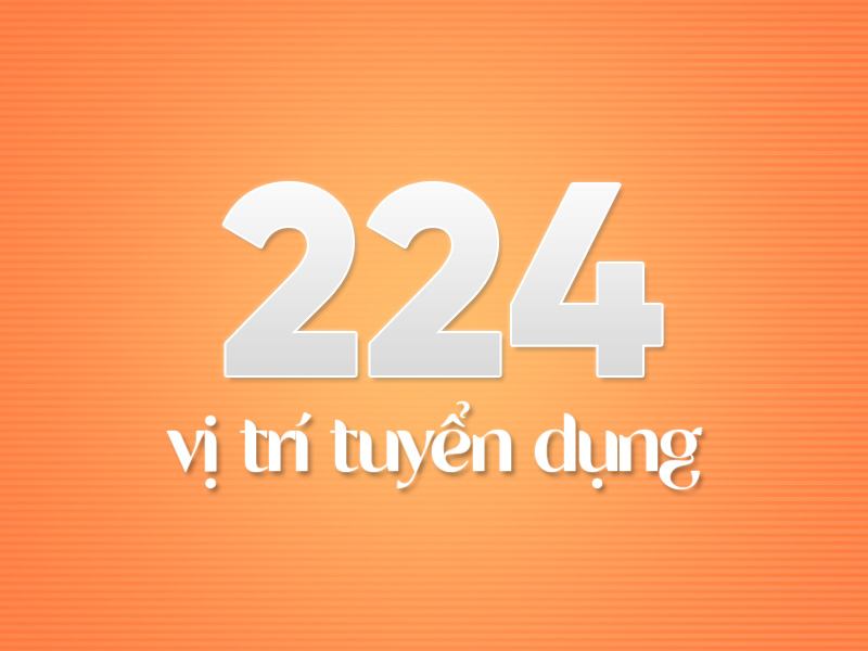 tuyển dụng tháng 08 năm 2023