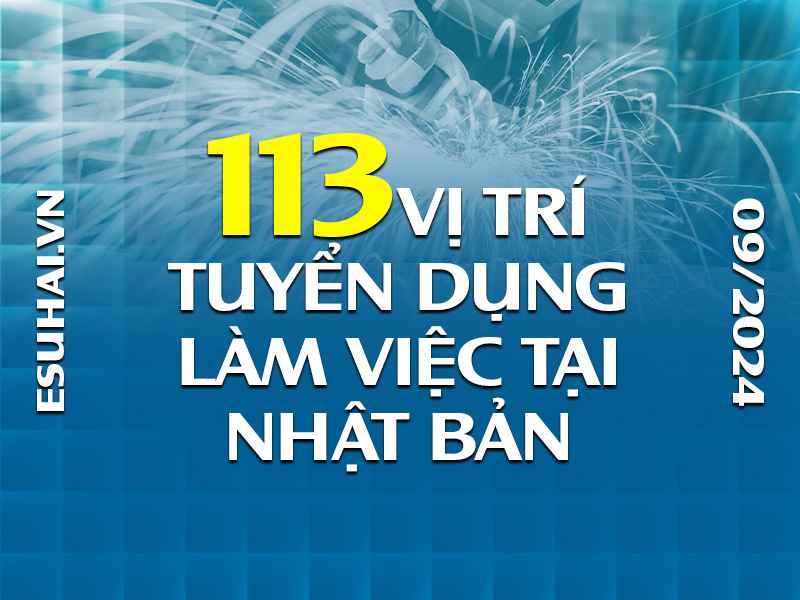 tuyển dụng tháng 09 năm 2024